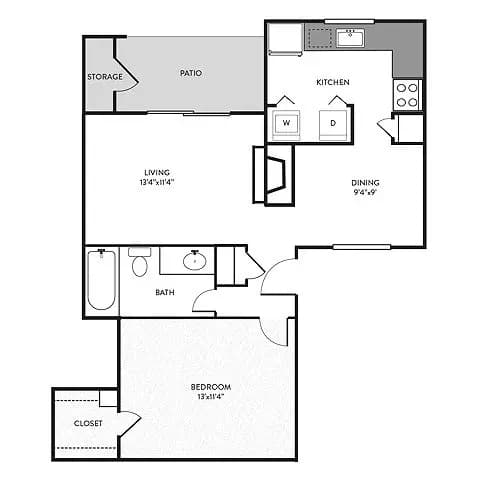 A1 601 floor plan