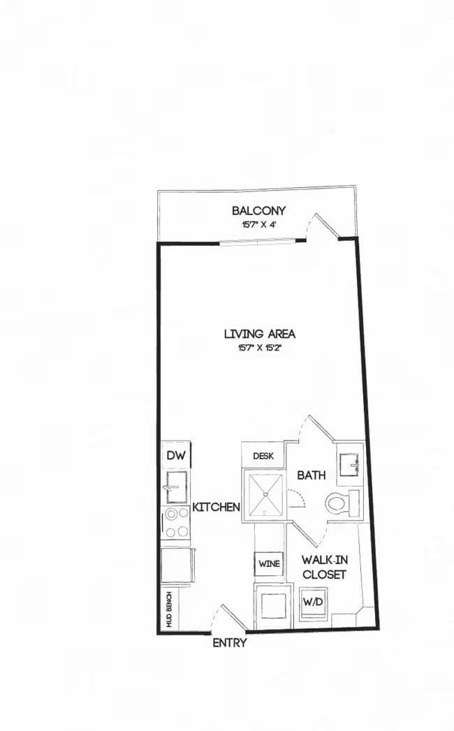 Unit 605 728 floor plan
