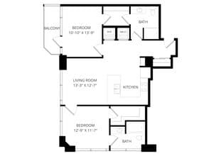 B1 1701 floor plan