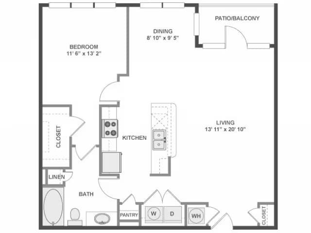 A500 2-2205 floor plan