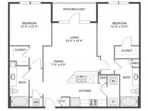 C400 1-1327 floor plan