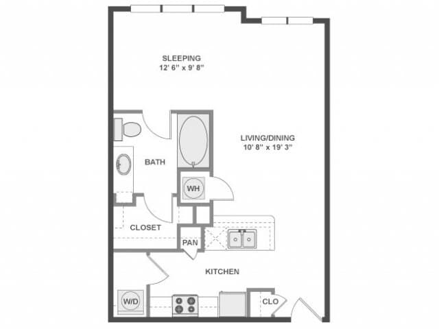 E100 1-1407 floor plan