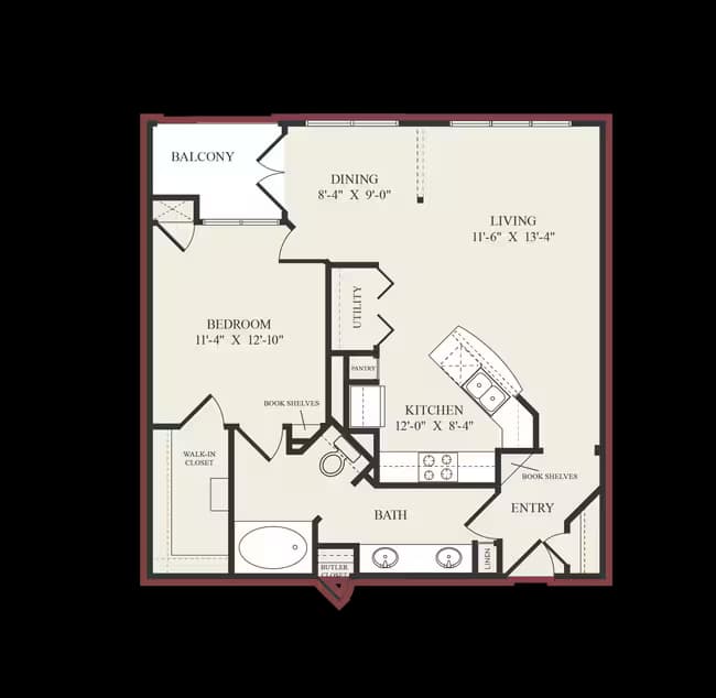 Unit 3010-119 3010-119 floor plan