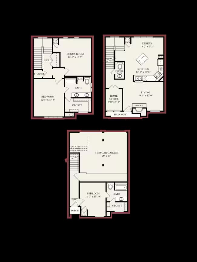 B10-Brownstone 802 floor plan