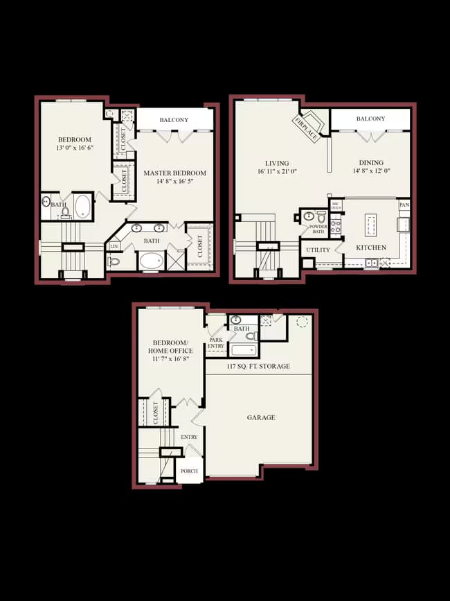 C3-Townhome 3016-C floor plan