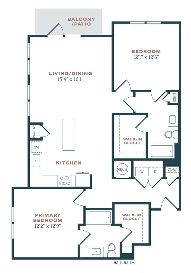 B2 14302 floor plan