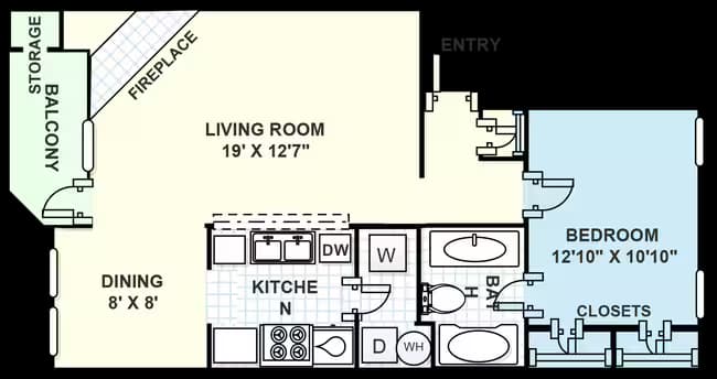 Unit 207 207 floor plan