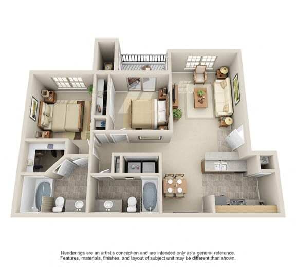 Unit 0332 0332 floor plan