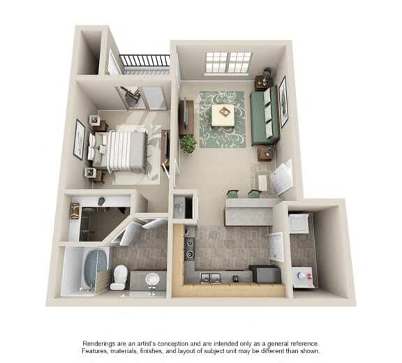 Unit 1614 1614 floor plan