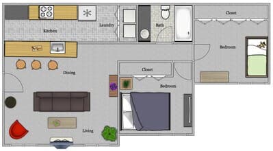B1 0801 floor plan