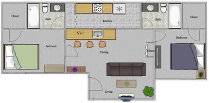 B2 0607 floor plan