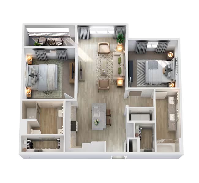Unit 4227 4227 floor plan