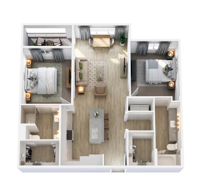 Unit 4207 4207 floor plan