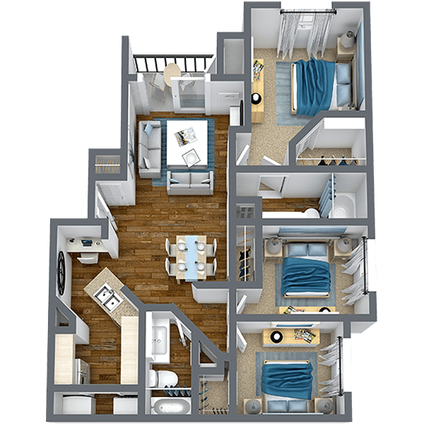 Unit 8-8109 3-3104 floor plan
