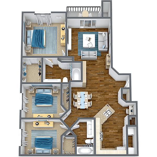 Unit 13-13309 5-5109 floor plan