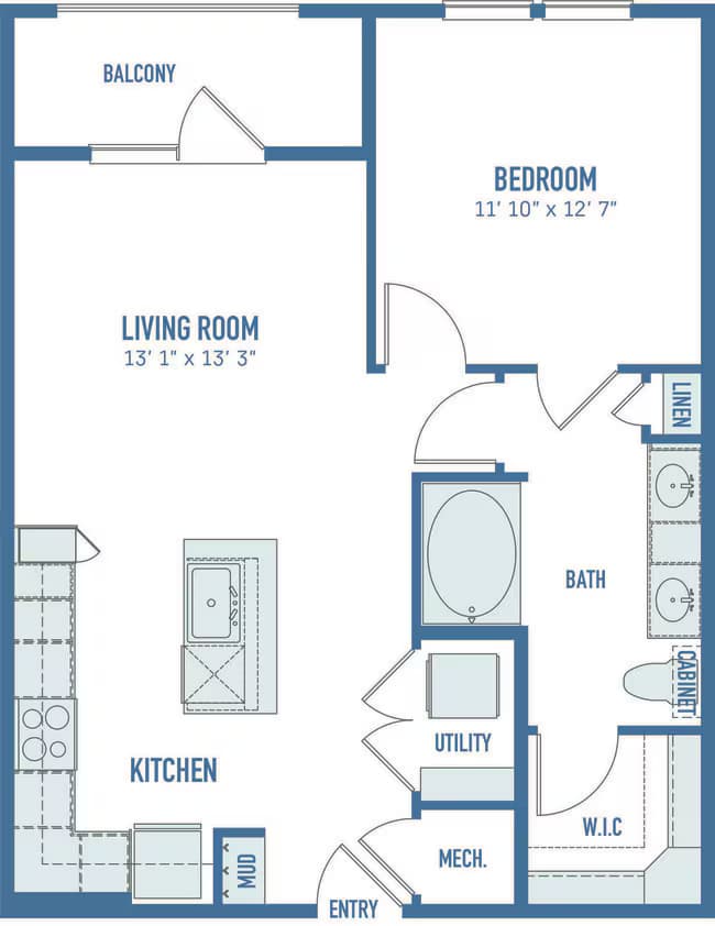 Unit 1146 1146 floor plan