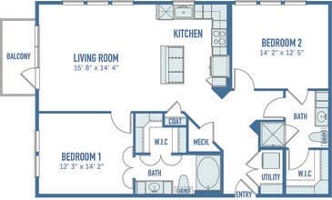 B3 2119 floor plan