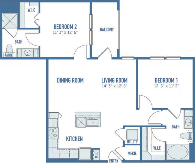 B4 1245 floor plan