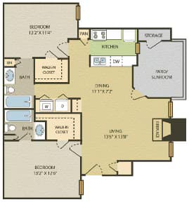 B3 - Rio Grande 1622 floor plan