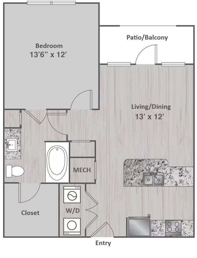 Unit 003-3117 001-1306 floor plan