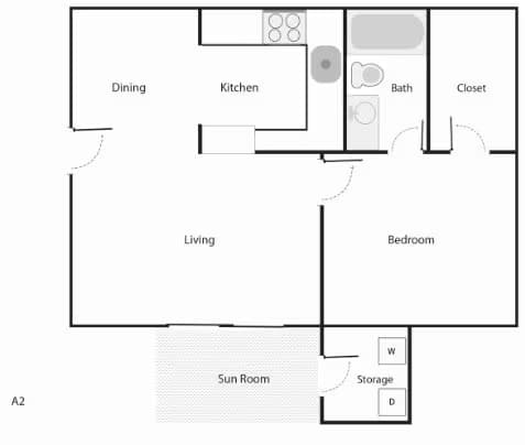 A2 3090 floor plan