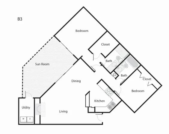 Unit 2074 2074 floor plan