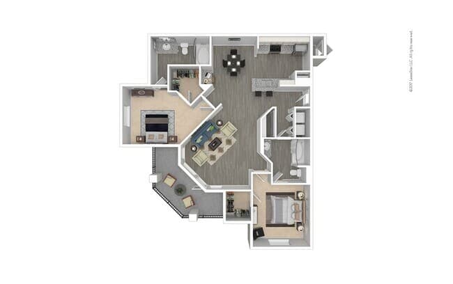 Unit 12-227 12-227 floor plan