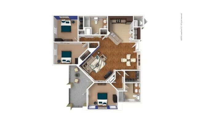 Unit 6-617 6-617 floor plan