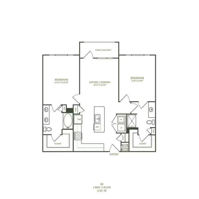 B5 2107 floor plan
