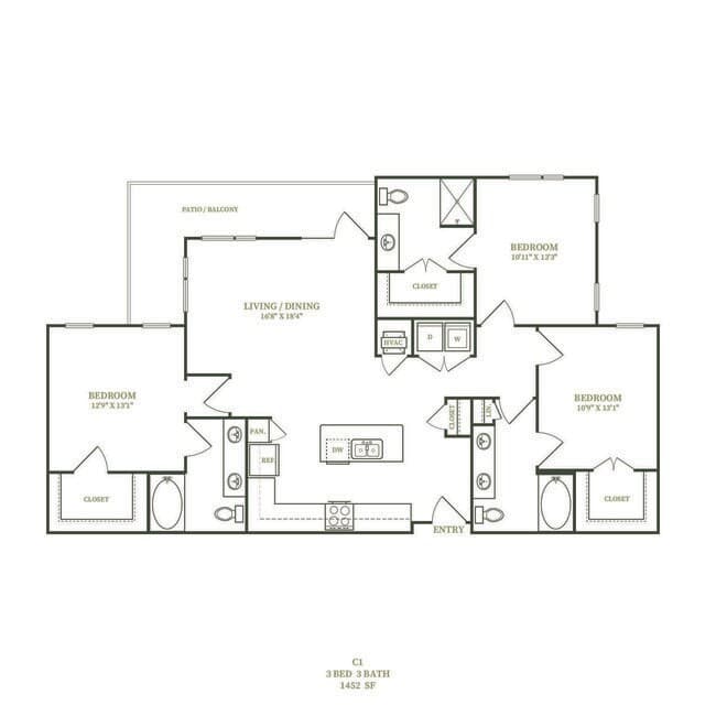 Unit 2211 2211 floor plan