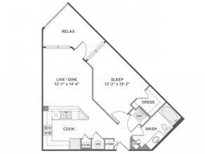 A3 1-4127 floor plan