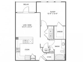 A3a 1-2132 floor plan