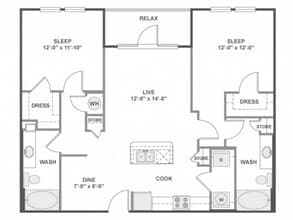 C4 2-2246 floor plan
