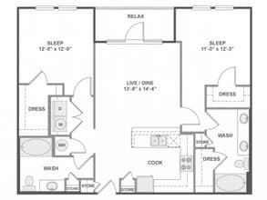 C4a 1-3103 floor plan