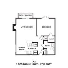 Unit 927 927 floor plan