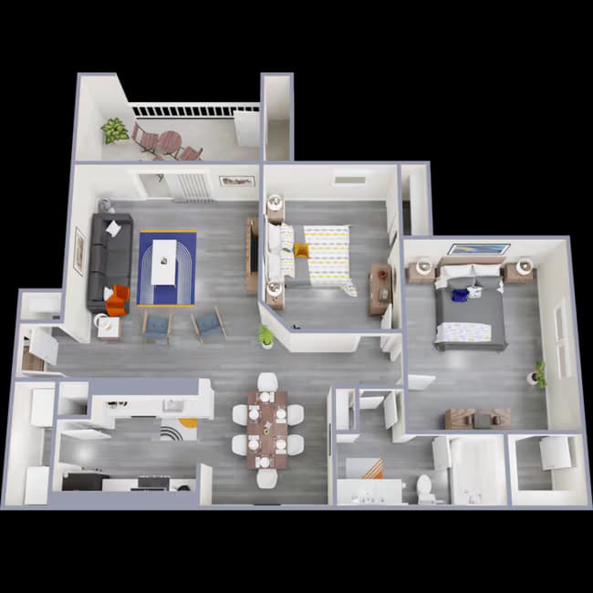 Unit 0433 0433 floor plan