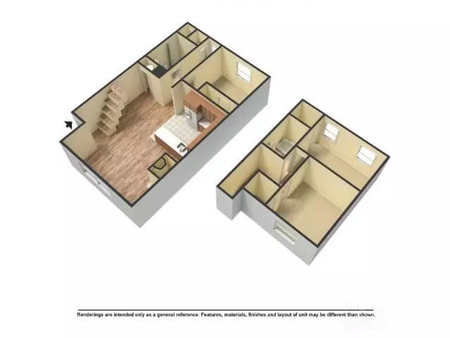 3X2 TH 4251-2 floor plan