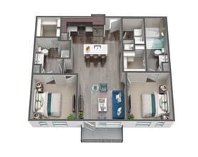 B1 2101 floor plan