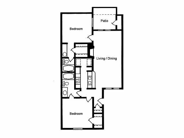 Unit 2048 2056 floor plan