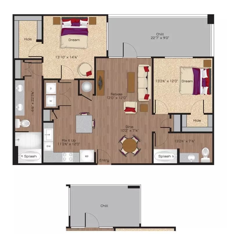 B1 1044 floor plan