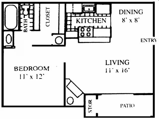 A2U 318 floor plan