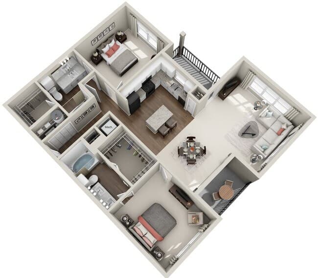 Unit 3315 3315 floor plan