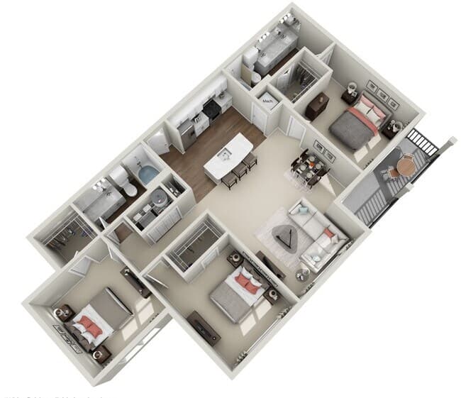 Unit 3301 3301 floor plan