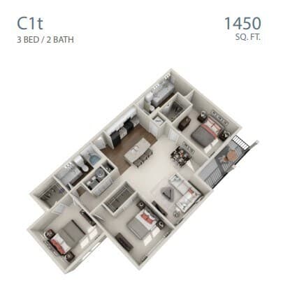 Unit 9217 9217 floor plan