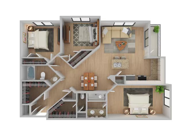Vista | Renovated 9-9102 floor plan