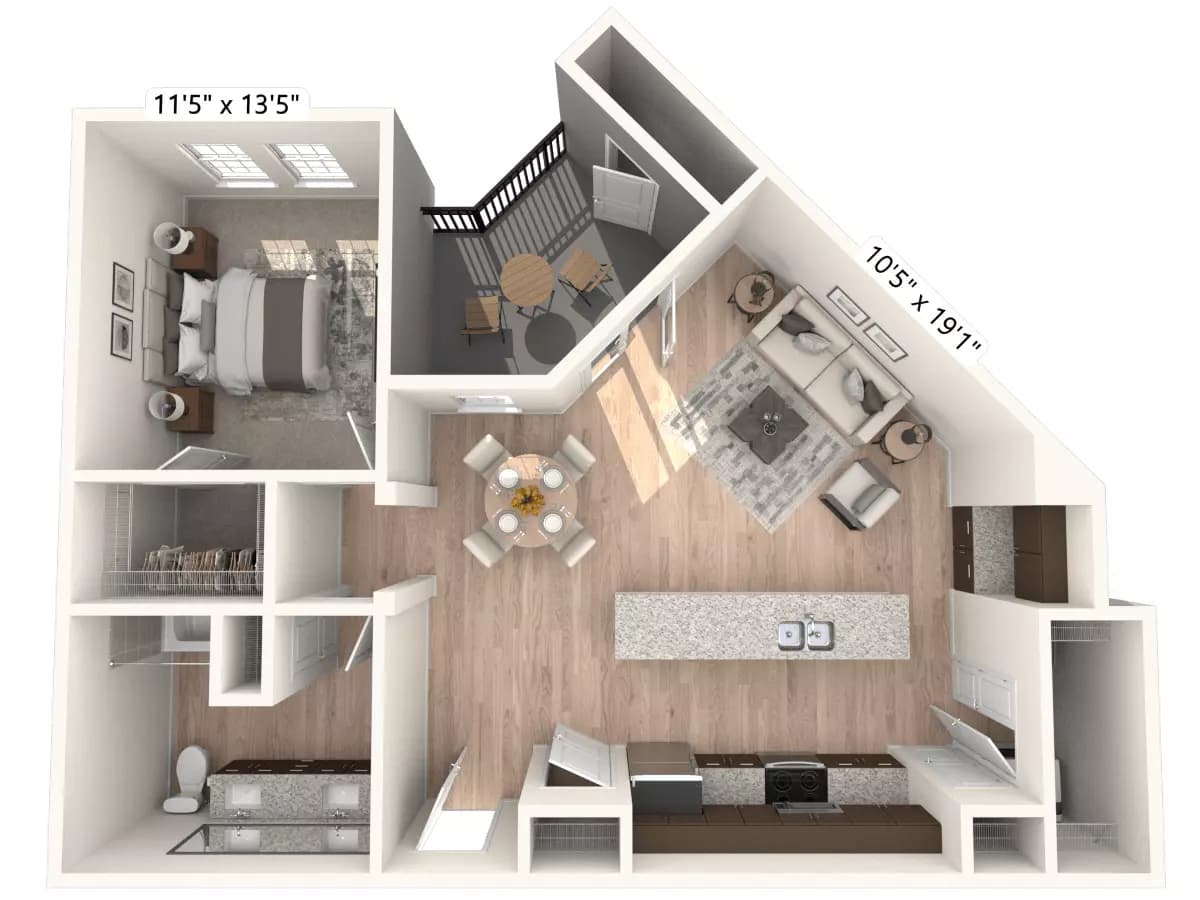 A1 4305 floor plan