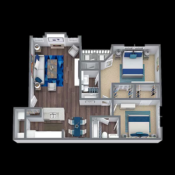 B3 9-3048 floor plan