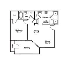 A1 0713 floor plan