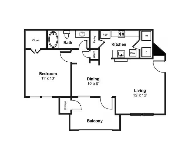 Unit 0425 1134 floor plan
