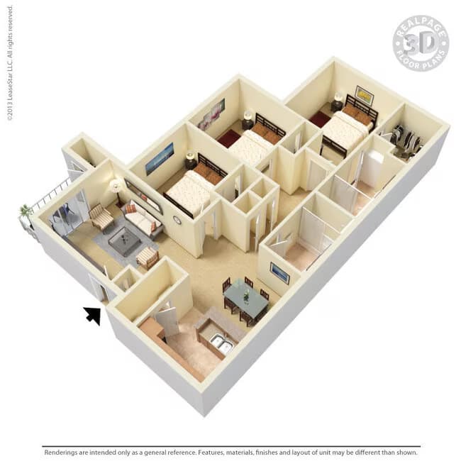 C2 307 floor plan